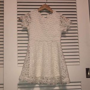 Formal Off-White Dress